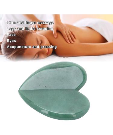 Buy Gua Sha Facial Tool - Greenstone Gua Sha Board for Face & Body Massage | Best Facial Massage Tool for Glowing Skin - Buy Online on GoSupps.com