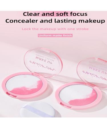  Derwrtup Waterproof Anti-Perspirant Setting Powder for Long Lasting Makeup 4.5g Illuminating Effect Minimizes Pores Natural Finish Makeup Base for Women - Buy Online on GoSupps.com