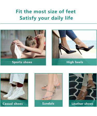 12-Piece Metatarsal Foot Pads - 0.3 Inch Thick Cushions for Pain Relief Forefoot Support & Comfort for Men & Women - Ideal for Metatarsalgia & Morton's Neuroma - Buy Online on GoSupps.com