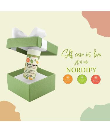 Nordify Citrus Punch Shower Steamers - 10 Aromatherapy Bombs for Energy and Relaxation | Mothers Day Gift with Sweet Orange, Grapefruit, and Lime Aroma - for Women and Men - Buy Online on GoSupps.com