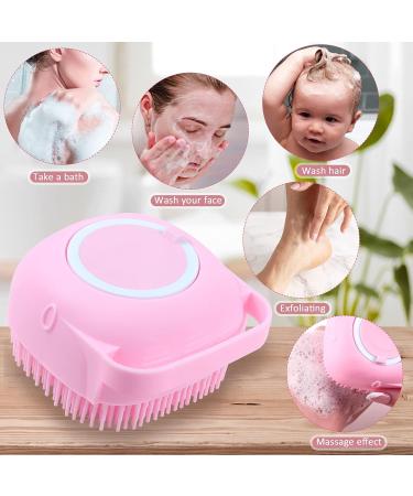 BOOBEN Soft Silicone Body Brush - Gentle Shower & Massage Brush for All Skin Types | Easy to Clean Luffa Body Washer - Buy Online on GoSupps.com