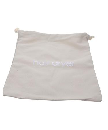 OHPHCALL Hair Dryer Storage Bag Hotel Storage Bag Hair Dryer Drawstring Pouch Hair Dryer Storage Pouch Hair Dryer Supplies Hair Dryer Travel Bag Guest Room Supplies Hair Dryer Organizer 33x30cm Light Grey