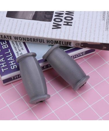 Milisten Crutch Hand Grips Rubber Walking Cane Underarm Crutches Hand Pads Crutches Replacement Accessory Parts Grey - Buy Online on GoSupps.com