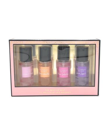 Victoria's Secret Women's 4 Piece Mini Fragrant Mist Set