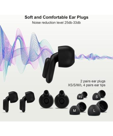 High-Fidelity Ear Plugs for Sleeping & Noise Reduction - Invisible Hearing Protection for Concerts Motorcycles Airplanes and Work | Fits Small Medium Large - Buy Online on GoSupps.com
