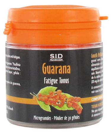 S.I.D Nutrition Fatigue Tonus Guarana 30 Capsules