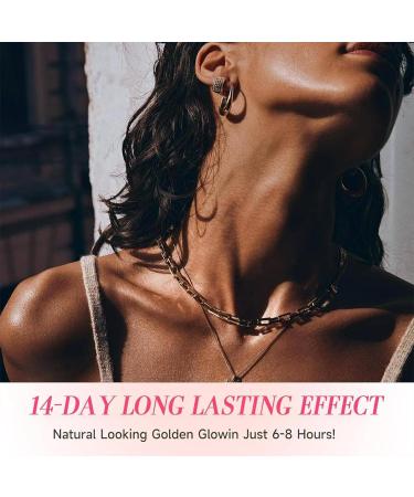  Hogvinnatil Sunless Tanning Drops 60ml Self-Tanning Drops Drink Drops To Naturally Improve Melanin Skin Tone Enhancement For Real Sunny Glass - Buy Online on GoSupps.com