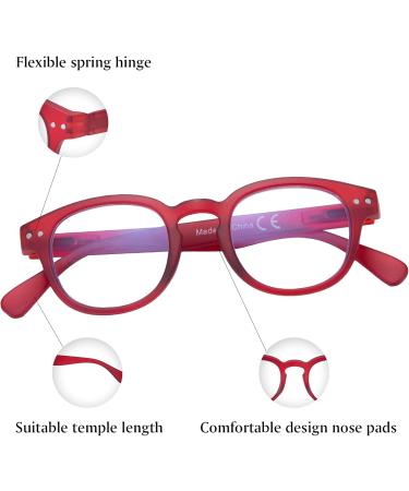 EYEGUARD Blue Light Glasses for Kids (3-8 Years) - Red Spring Hinges for Computer Use - Protect Young Eyes - Buy Online on GoSupps.com