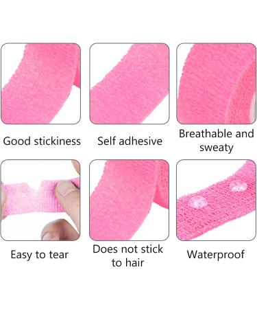 10 Rolls Sports Compression Elastic Bandage Straps - 1 Inch x 2 Yards Self-Adhesive Wrap for Fingers | International Shipping - Buy Online on GoSupps.com