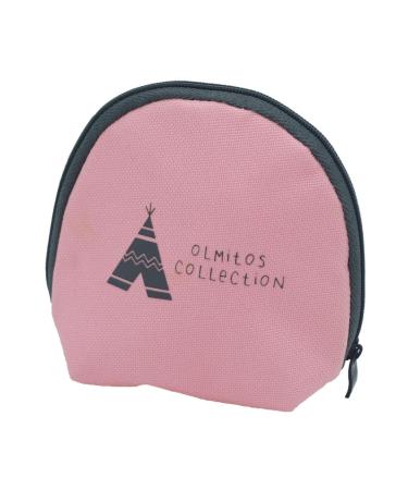 Olmitos - pacifier holder tipi pink
