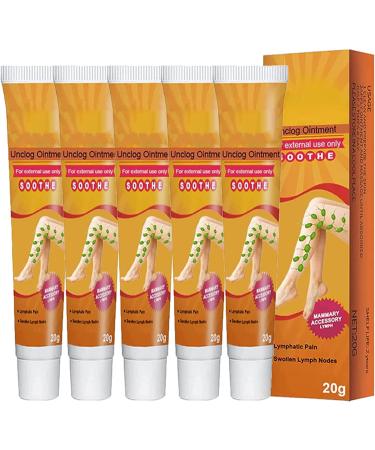 Gingerlegs Anti-Swelling Ointment Det_oxing Anti-Swelling Ointment Lymphcare Ginger Anti-Swelling Pomade Natural Lympunclog Ointment