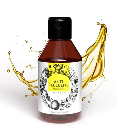 Neatly vegan cellulite oil against cellulite for a young complexion - stretch marks with baby belly oil pregnancy as an alternative to the anti -cellulite cream cellulite oil as body oil - 250ml