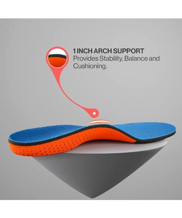 Softior Sport Full Length Orthotic Inserts with Arch Support - Large - Buy Online on GoSupps.com