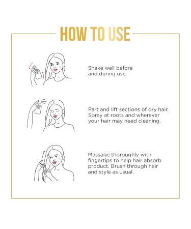 Pantene Pro-V Refresh Dry Shampoo Spray - Volumizing Cleansing Vitamin B5 for Fine & Color Treated Hair - 4.2 oz - International Shipping - Buy Online on GoSupps.com