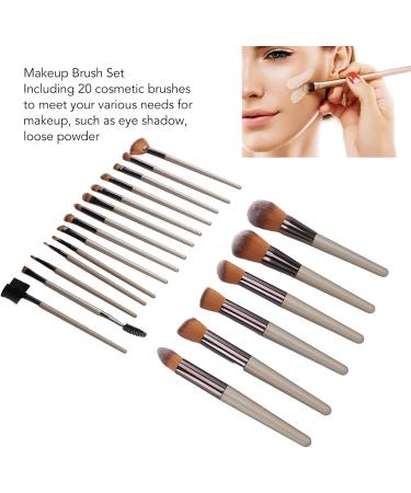 Eye Makeup Brush Makeup Brush Set Synthetic Fiber Aluminum Hair Tube for Salon - Buy Online on GoSupps.com