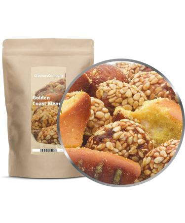 2 x 450g nibble mixing party snacking sweet & sour snack peanut with sesame pretzel with honey and mustard vegetarian peanut 450.00 g (2 pack)