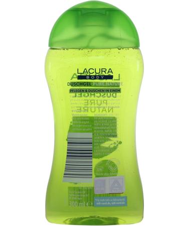 Royal Sanders BV LACURA Body shower gel Pure Nature with moisturizing ingredients vegan 300 ml pack of 2 - Buy Online on GoSupps.com