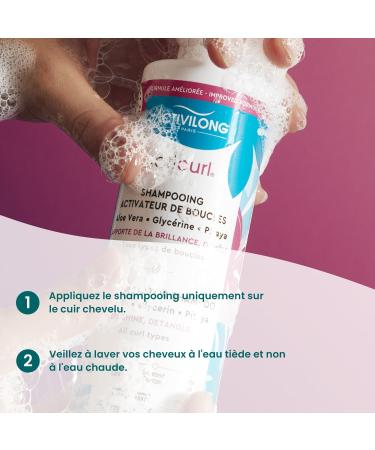 Activilong Acticurl Hydra Shampoo Curl Activator Pitaya Glycerin Aloe Vera 250 ml - Buy Online on GoSupps.com