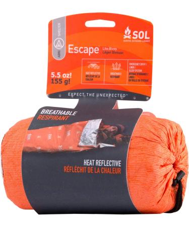 Adventure Medical Kits SOL Escape Lite Bivvy 1 - Lightweight Emergency Survival Shelter - Buy Online on GoSupps.com