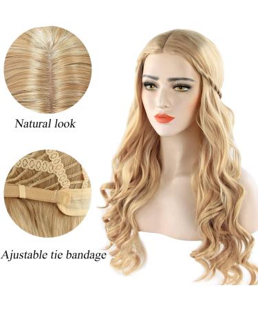 Discoball Long Blonde Braided Curly Wig - Ideal for Fancy Dress, Cosplay, Costume Parties with Free Wig Cap Included - Buy Online on GoSupps.com