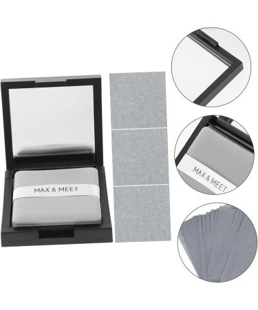 DOITOOL 1 Set Sheets Powder Puff Mirrors Facial Oil Absorbing Paper Oil Blotting Paper Facial Oil Cleaning Paper Blotting Paper for Oily Skin Oil-Absorbing Paper Facial Tissue Face - Buy Online on GoSupps.com