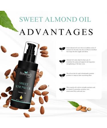 Buy Sweet Almond Oil Online | Premium Quality Natural & Organic | Fast Worldwide Shipping - Buy Online on GoSupps.com