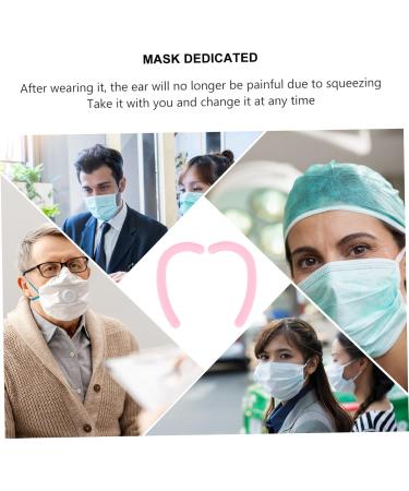 Buy Solustrie 10 Pair Anti-Snag Ear Brackets & Silicone Ear Pads for Glasses - Perfect Mask Accessories - Buy Online on GoSupps.com