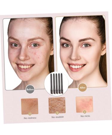 BELLIFFY 10 Pcs Eye Shadow Brush Sponge Blush Makeup Brush Dual Ended Makeup Brush Stainless Steel Black - Buy Online on GoSupps.com