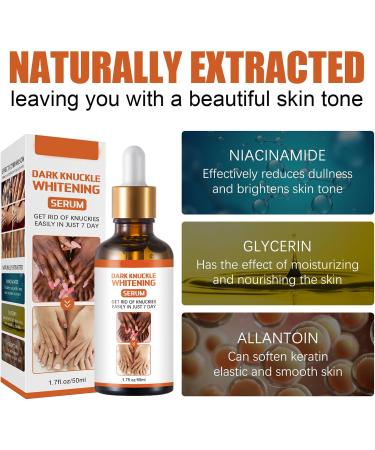 Dark Knuckles Remover From Hand Dark Spot Correcting Glow Serum Lightweight Body Oil Whitening Serum Hyperpigmentation Dark Spot Remover For Hand & Foot & Body Brightening Body Oil For Darkness 1pc - Buy Online on GoSupps.com