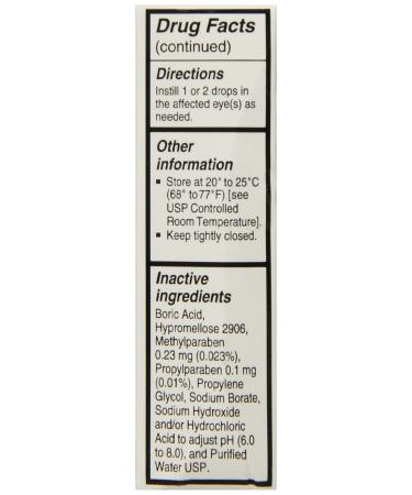 Sodium Chloride Ophthalmic Drops 5% 15mL - Pack of 3 | Eye Care Solution - Buy Online on GoSupps.com