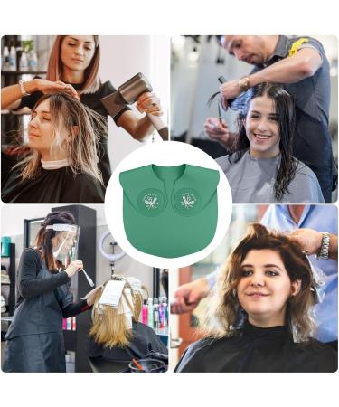 Hair Dye Collar Hairdressing Salon Silicone Neck Wrap Cape | Hair Cutting Tools Hair Styling Shawl Easy to Clean for Elderly Women Teenagers Children Lvtfco - Buy Online on GoSupps.com