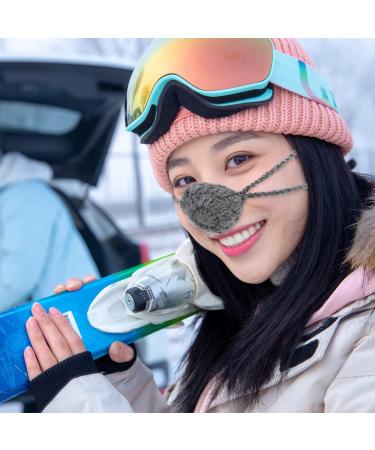 ARTIBETTER Nose Warmer - Gray - Keep Your Nose Warm in Cold Weather - For Outdoor Activities and Winter Sports - Buy Online on GoSupps.com