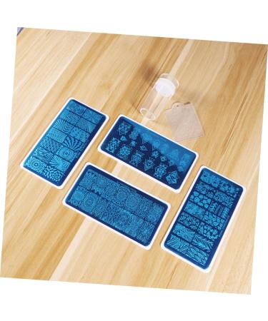 FOMIYES kit de manicura nail products manicure kit nail stamp plate nail art tencils nail plate nail art stamping kit nail art stamping plates set stencil peg board steel plate medium As Shown - Buy Online on GoSupps.com