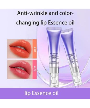 blmcoos Plumping & AntiWrinkle Moisturizing Lip Serum Color Changing Lip Gloss Lip Oil with Cooling Applicator Increases Lip Elasticity for Dry Lips 2 * 2pcs - Buy Online on GoSupps.com