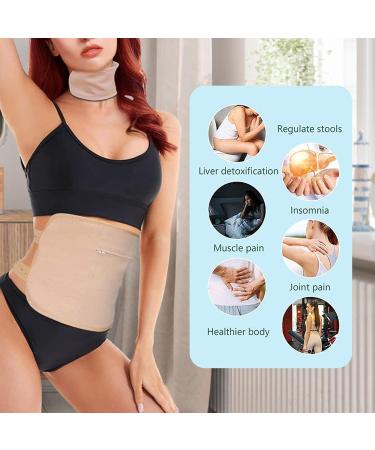  Eventerde Reusable castor oil pack reusable organic castor oil pack castor oil packs for the liver | Caster Oil Packs Unisex Neck Waist Eventer - Buy Online on GoSupps.com