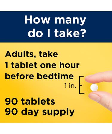 Nature Made Melatonin 5 mg - 90 Tablets for Sleep Support | Buy Now - Buy Online on GoSupps.com