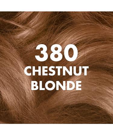 Dark and Lovely Fade Resist Permanent Hair Colour Hair Dye Up To 100 Percent Gray Coverage Brilliant Shine (Chestnut Blonde 380) - Buy Online on GoSupps.com