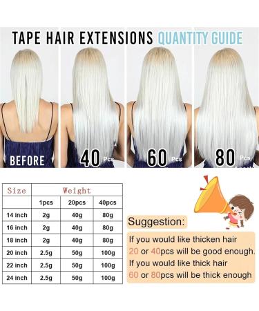 Tape in Hair Extensions Invisible Tape in Hair Extensions Real Remy Tape in Hair Extensions Silky Straight Human Hair Double Side Seamless Skin Weft Tape Hair Extensions Medium Auburn Tape in Extensio - Buy Online on GoSupps.com
