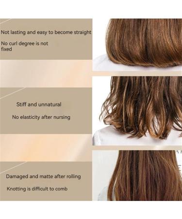 Shiren Zhuangshu Curly Hair Morocco Moisture Styling Elastin Moroccan Oil Curl Defining Cream Elastina Para Rizar El Cabello Long-Lasting Styling Moroccan Volume Moisturizing Elasticity (1pcs) - Buy Online on GoSupps.com