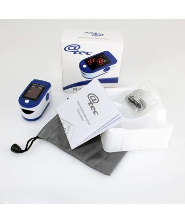 Buy tec Finger Pulse Oximeter - Accurate Blood SpO2 & Oxygen Monitoring for Adults & Children | Fast International Shipping - Buy Online on GoSupps.com