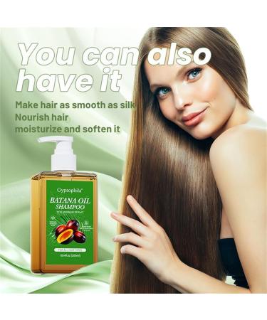 Shampooing l'huile de Batana avec extrait de romarin - Formule pour la croissance des cheveux et contre la chute des cheveux hydratation en profondeur renforce les racines (1PCS) - Buy Online on GoSupps.com