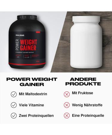 Body Attack Weight Gainer 1.5 kg - Milk Chocolate | Mass Gainer with Whey Protein BCAA & Carbs | Low-Fat High-Quality Calories for Muscle Building - Buy Online on GoSupps.com