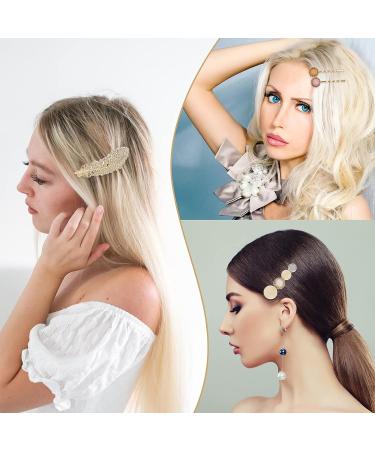 20 PCS Pearl Hair Clips Set - Cute Decorative Bobby Pins for Women and Girls - Buy Online on GoSupps.com