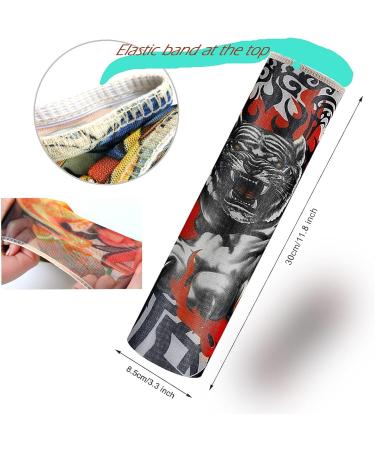 iToolai Kids Tattoo Sleeves for Boys Girls - 10 Pcs Temporary Arm Sleeves for Children | Fake Slip On Sunscreen UV Protection Cooling Arms - Buy Online on GoSupps.com