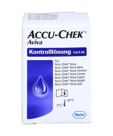 Accu Chek Aviva control solution 1 x 2.5 ml