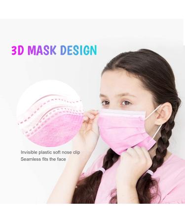 Taimu TM Kids Face Mask - Disposable, Colorful & Cute Protective Masks for Children - Anti Dust & Air Pollution Safety - Multicolor - Buy Online on GoSupps.com