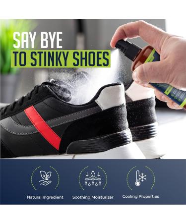 Shoe Freshener Spray & Shoe Odour Powder Bundle - Buy Online on GoSupps.com