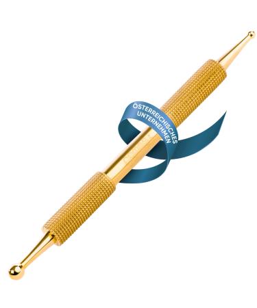 REMOS acupressure pen & meridian pen gold length 10 cm ball 2.5/4.5 mm
