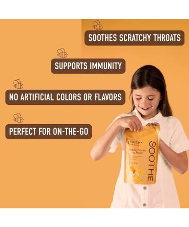 Egmont Honey Manuka Honey Throat Pops 20 Count | UMF 15+ New Zealand Honey with Vitamin C | Natural Soothing Lollipops for Kids & Adults - Buy Online on GoSupps.com