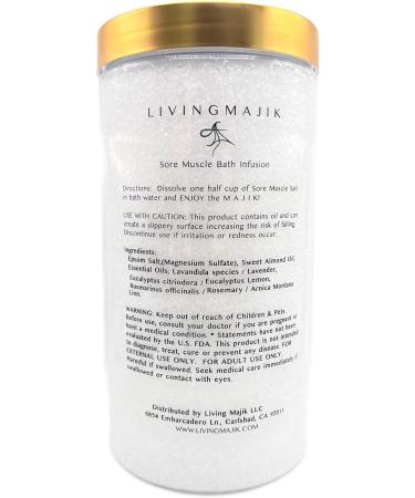 Salt - Sore Muscle Soak | E-commerce International Shipping for Pain Relief - Buy Online on GoSupps.com